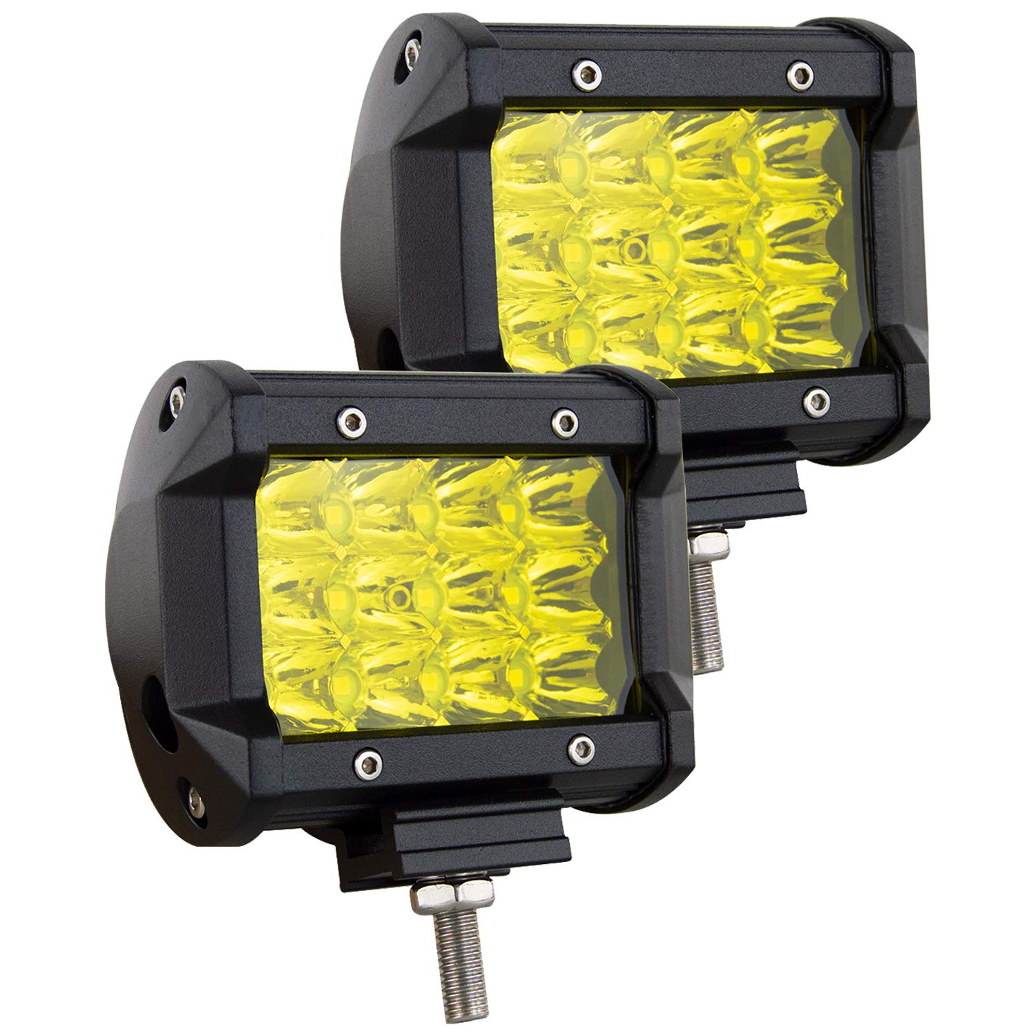 Amazon.co.jp: Willpower 4インチ 36W LED作業灯 12V 24V LEDワーク