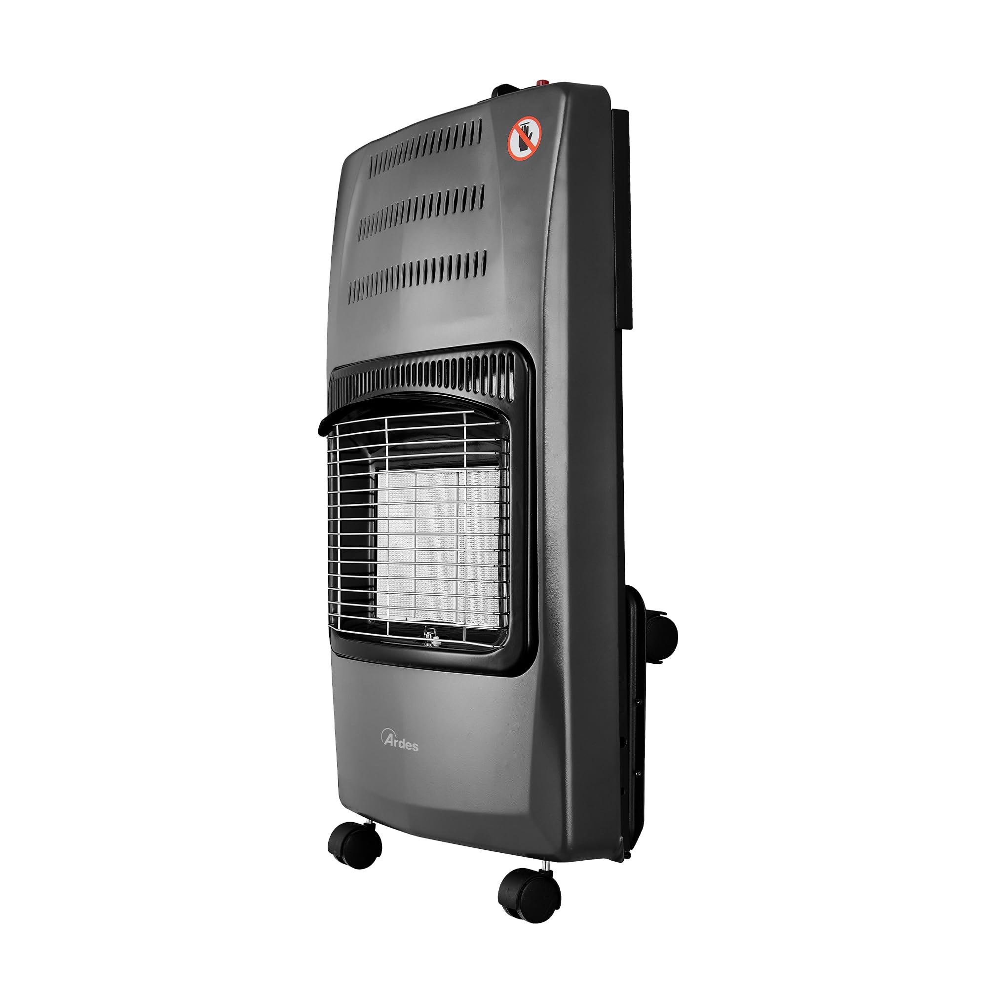 AR383F BOXER FLEX Estufa de infrarrojos preparada para GLP 3 potencias - Estufa de gas portátil y plegable con dispositivo de seguridad, control de llama y nivel de oxígeno + kit de montaje