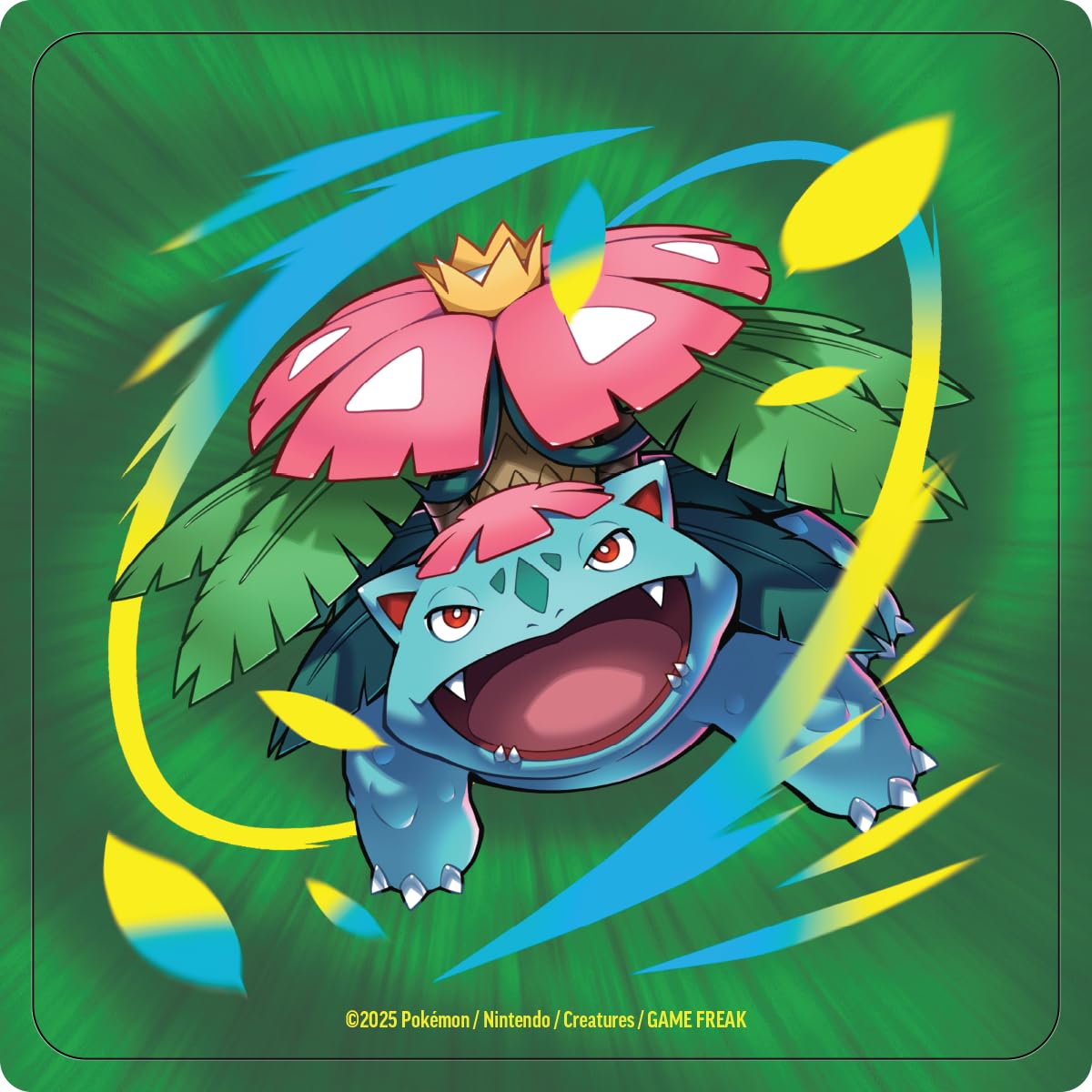 Pokémon: collezione premium Mega Venusaur-ex del GCC (carta promozionale olografica, una carta promozionale lenticolare gigante e otto buste di espansione)