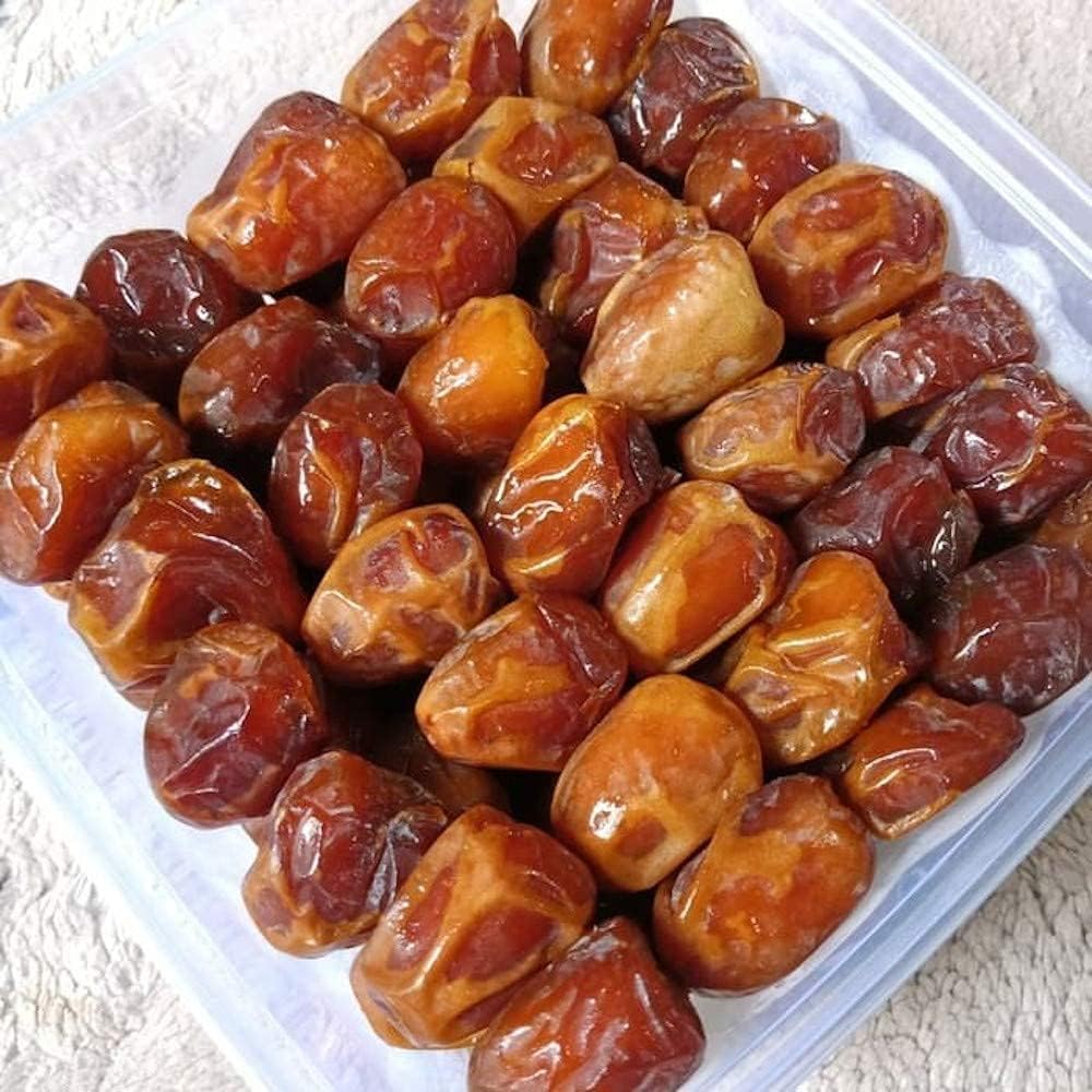 Sunnah Shop Sukkari Datteln Rotab Royal 1KG aus Qasim - Superfresh extra soft Karamell-Geschmack