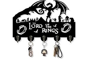 Lord of the Rings Snow Globe Displaying Epic Scenes from the Renowned Fantasy Saga