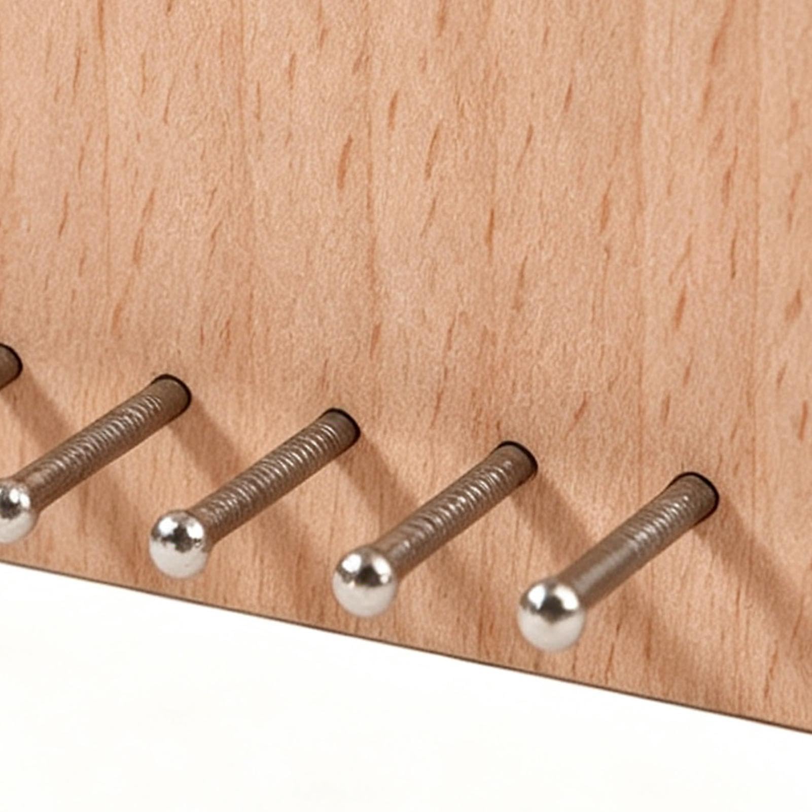 Per Maglieria Chunky 2 Pezzi Attrezzo in Legno per Maglia Portatile