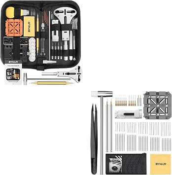 Watch Link Removal Kit, Watch Band Remover Tool Watch Adjustment Tool Kit, Watch Resizing Kit Pin Removal Tool