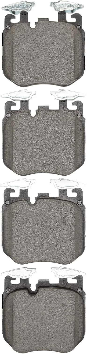 Dynamic Friction Company EURO 5000 Ceramic Brake Pads for 2021-2022 BMW 430i; 2017-2023 BMW 540i, M760i xDrive; 2017-2019 740e xDrive [Specific Model]| Hardware Included
