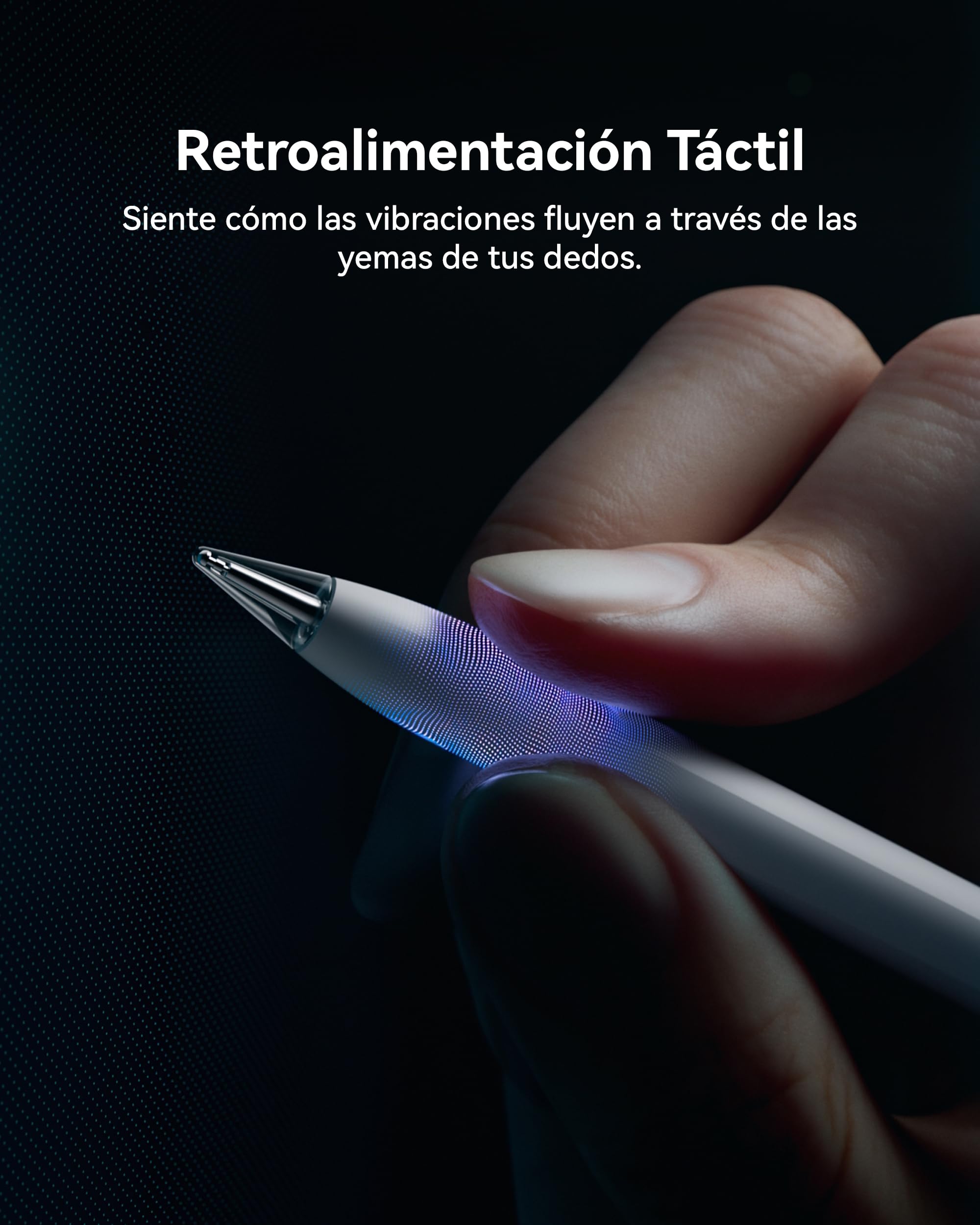 HUAWEI M-Pencil Pro, Lápiz Óptico, 3 Puntas Versátiles, Luz Intermitente Star Ring, Botón Rápido para Acceso Directo a App, Múltiples Gestos,10,000+ Niveles de Detección Presión, Conexión NearLink