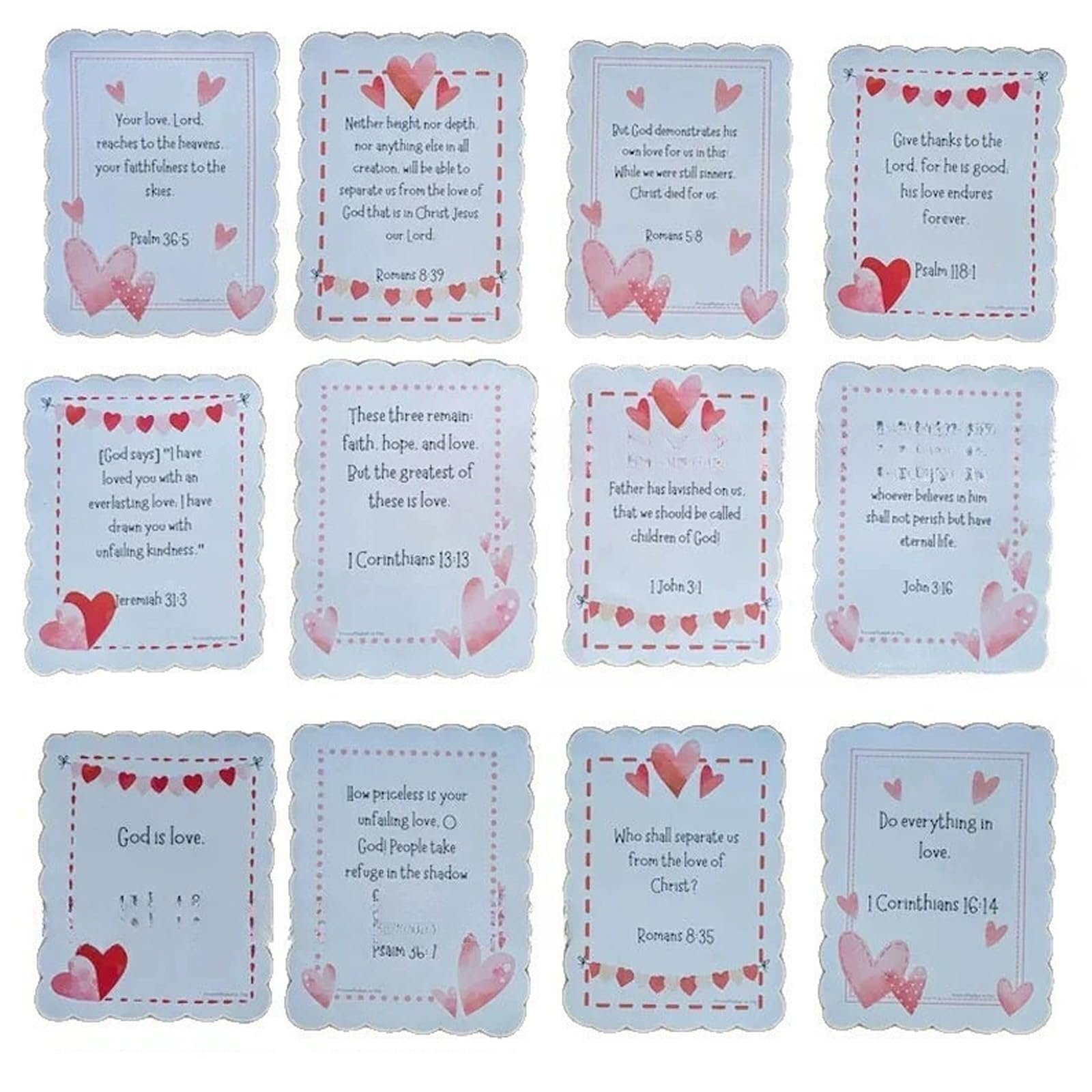 Kalttoy Greeting Cards Lovely Romantics Invitation Cards with Poetics Messages for Anniversaries and Special Event Valentine