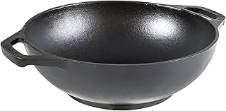 Lodge Manufacturing Company L9MW Mini Wok Cast Iron, 9