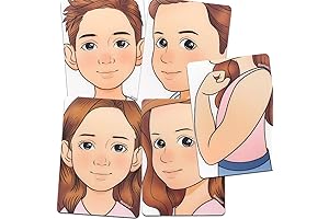 Bowitzki Face Painting Practice Board: Enhance Your Skills with Reusable Excersize Templates