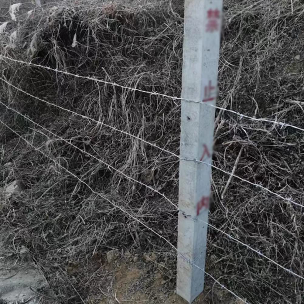 Rollo de alambre de púas multiusos duradero para jardín y patio para mayor seguridad y protección, ideal para el hogar, granja y uso al aire libre