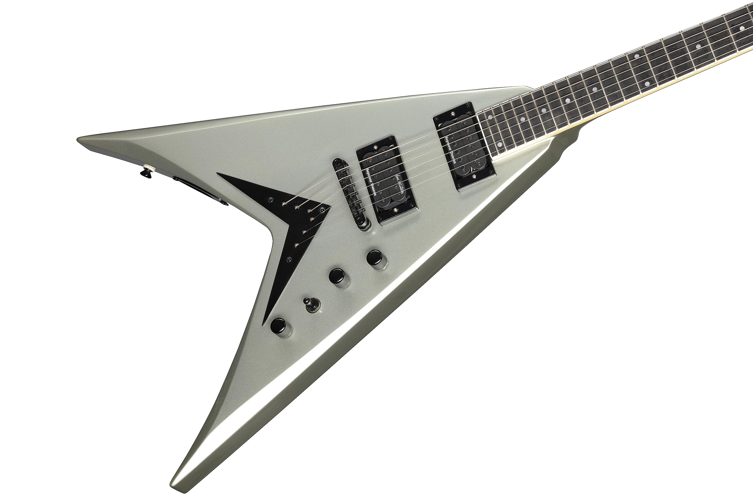 Amazon.com: Kramer Dave Mustaine Vanguard, Silver Metallic with