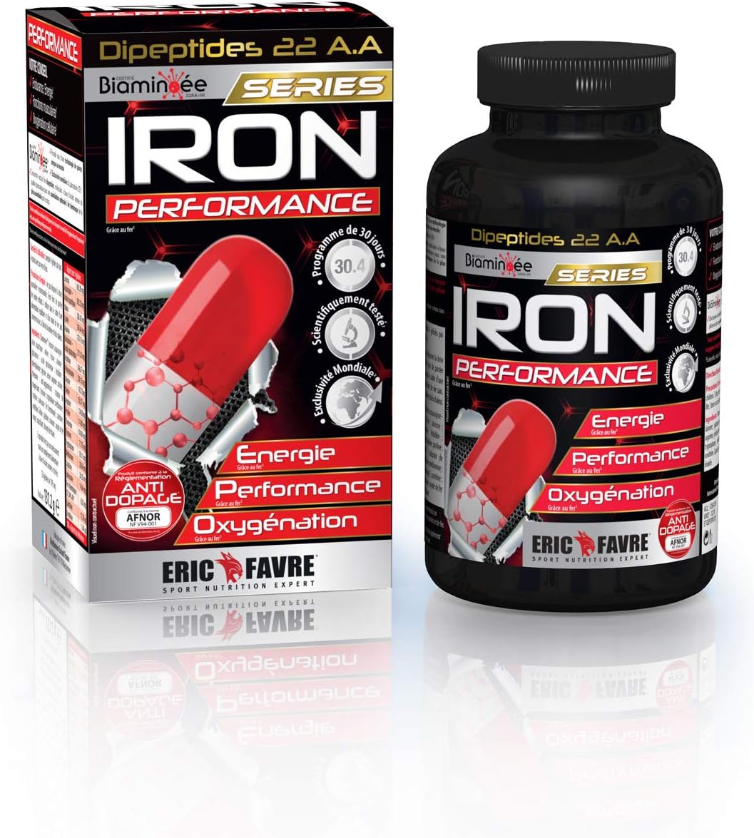 Eric Favre Iron O+ Strong Dipeptides New Generation 120 Capsules
