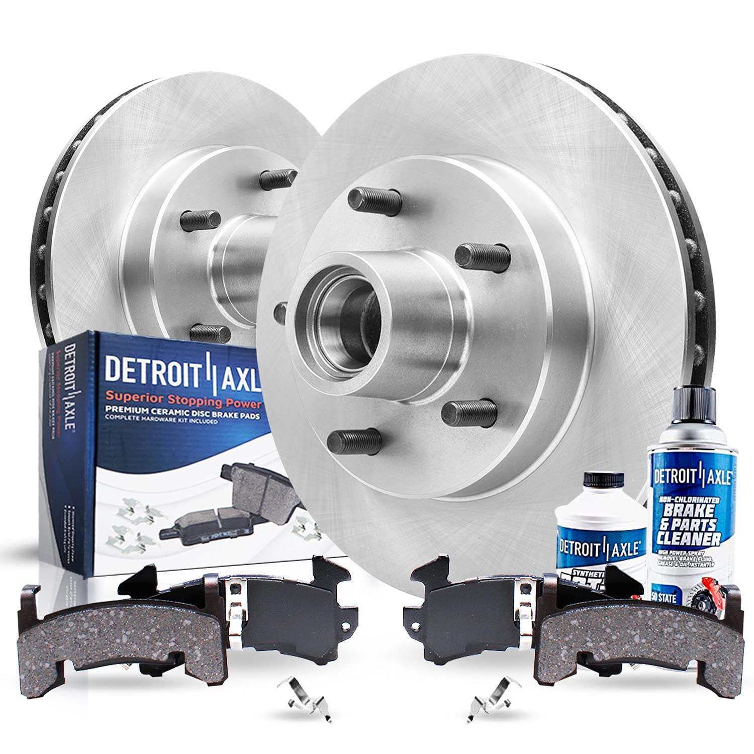 Detroit Axle - Front Brake Kit for Buick Regal GMC Jimmy Sonoma