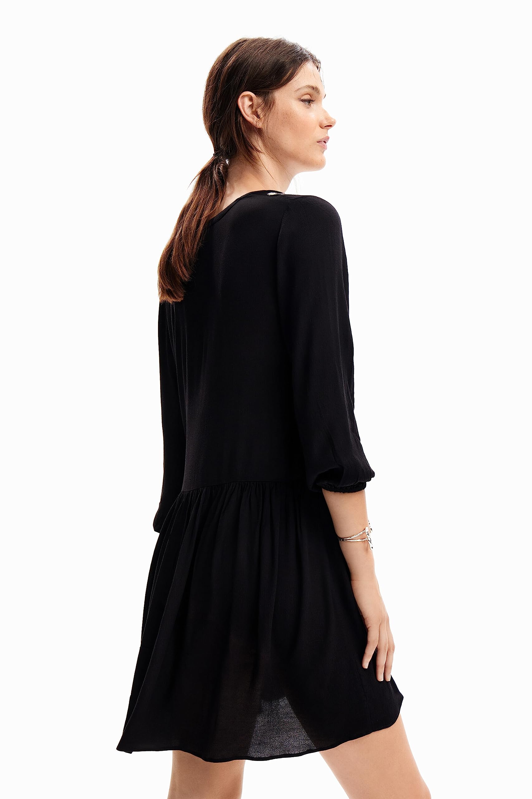 Desigual Vest_Seneca Vestido Mujer (Pack de 1)