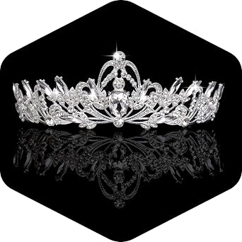 Kamirola Crystal Crowns and Tiaras Headband for Women Birthday Party Wedding Prom Bridal Christmas Valentine TR20