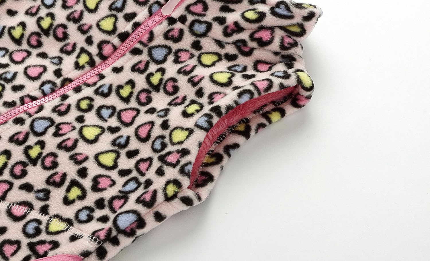 Mud Kingdom Boys Girls Polar Fleece Vest Winter Thick Warm Outerwear Funny Cartoon - Image 4