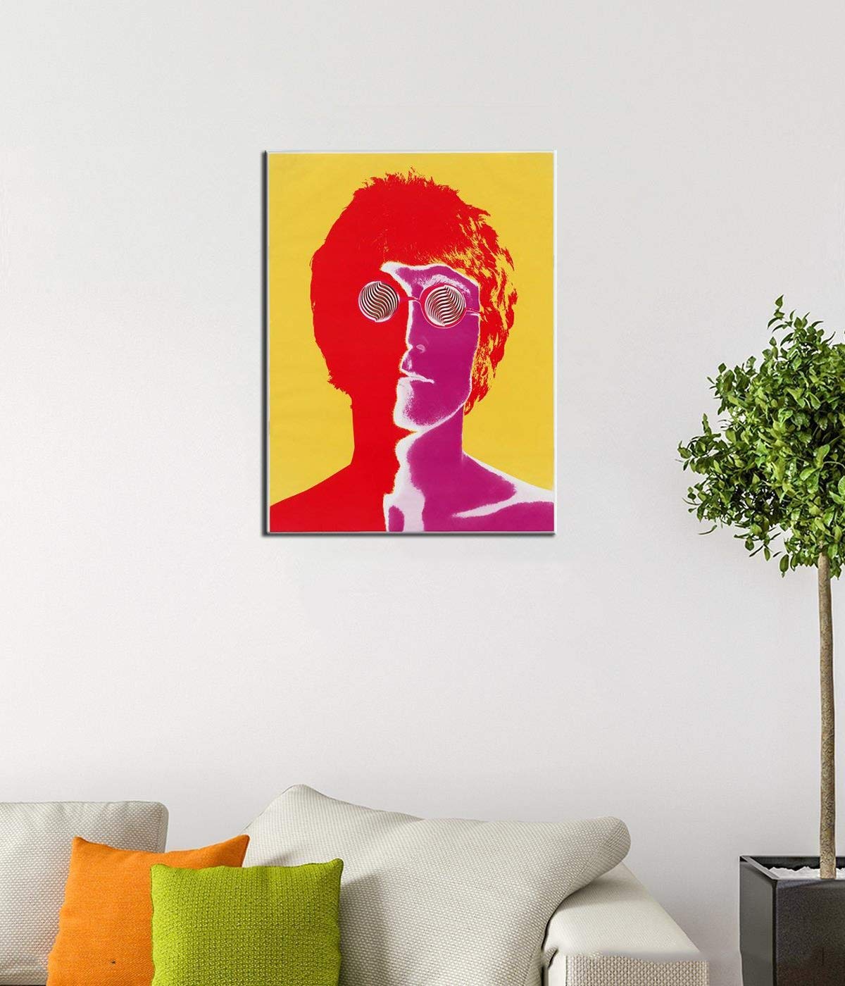 Tallenge - Richard Avedon - John Lennon Beatles Psychedelic Poster