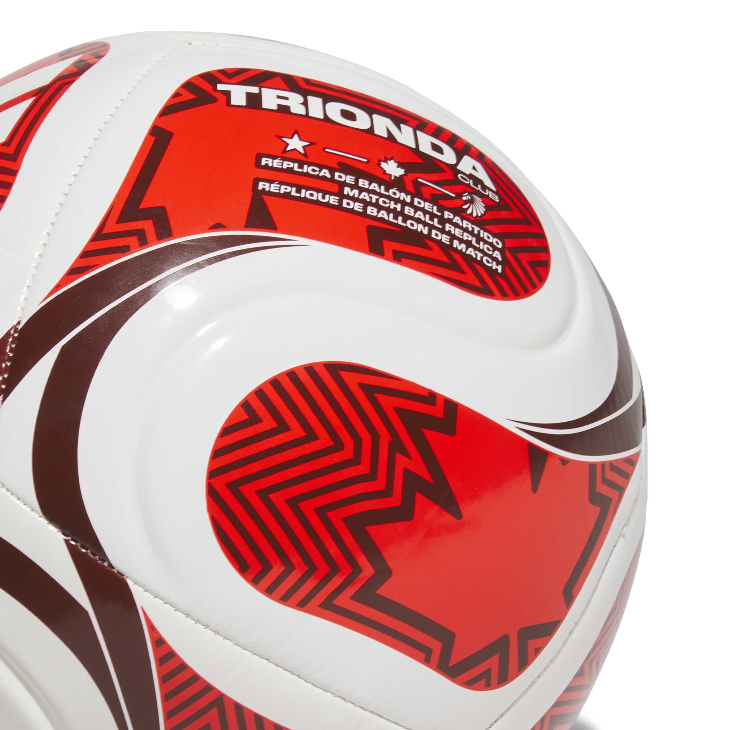 adidas Unisex-Adult World Cup Club Canada, White/Power Red/Red, 5 - 3