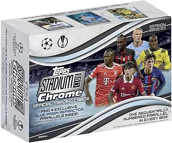 Amazon.co.jp: 2022/23 Topps Stadium Club Chrome UEFAクラブ