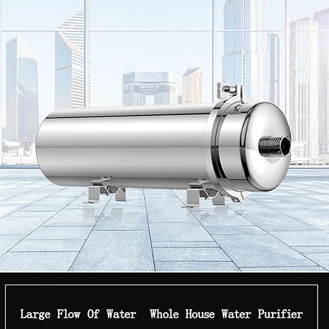 304 Stainless Steel Ultrafiltration Membrane Filter 1000L/H 0.01 Micron Filtration PVDF Ultrafiltration Membrane Filter Washable Water Purifier