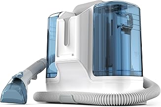 Rivenara Shampouineuse Nettoyeur Canapé Tissu - 450W Injecteur Extracteur Vapeur Voiture Tapis Moquettes Aspirateur Détacheur Pour Matelas Laveur