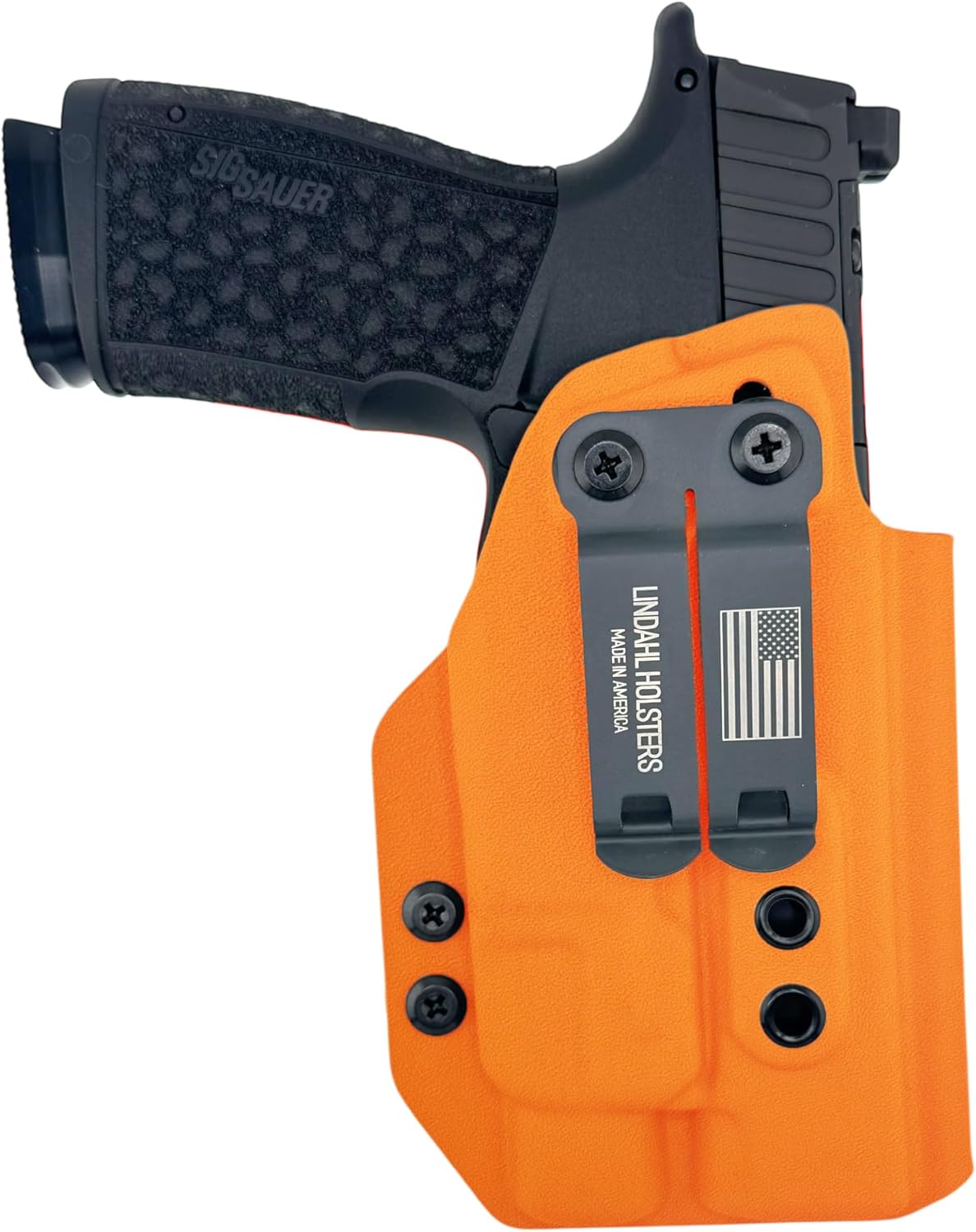 Lindahl Holster IWB Kydex for Sig P365 Fuse + TLR-7 HLX – Fits Fuse/Macro Grip Module Only – Not for TLR-7 Sub Lights – Concealed Carry – Optic in USA