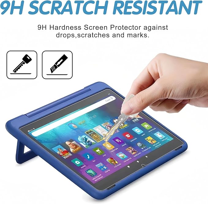 Protector de Pantalla XunyLyee Vidrio Templado 9H, 2 Unidades, para Tablet 10.1" miniatura 3