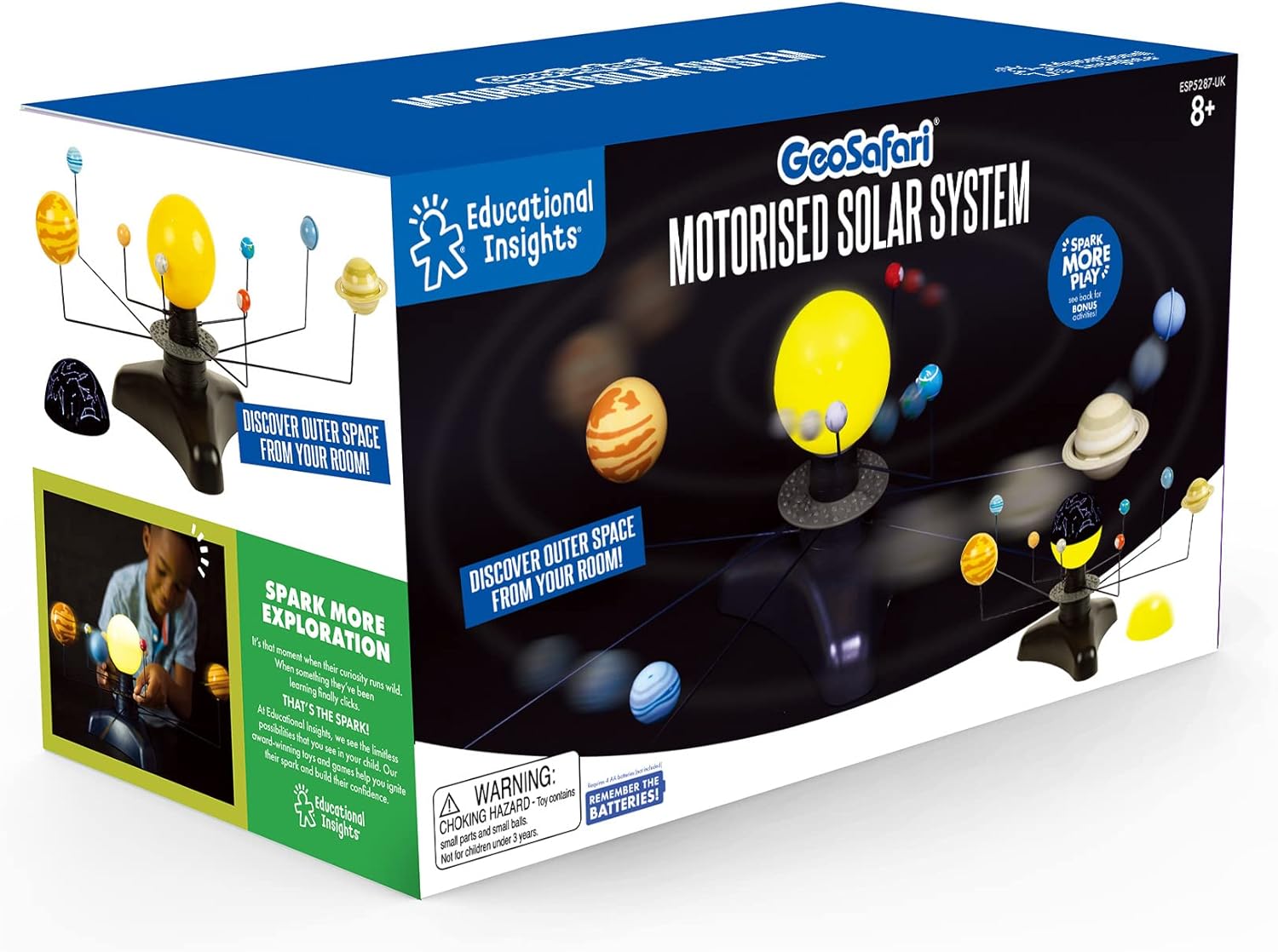 Learning Resources ESP5287-UK Geosafari Motorised Solar System