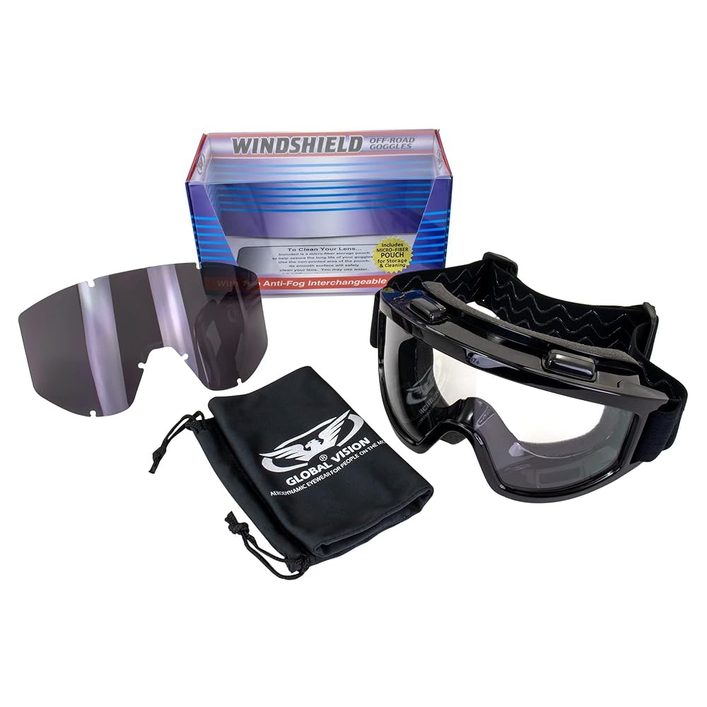 Amazon.com: Global Vision Windshield Kit I Goggles with