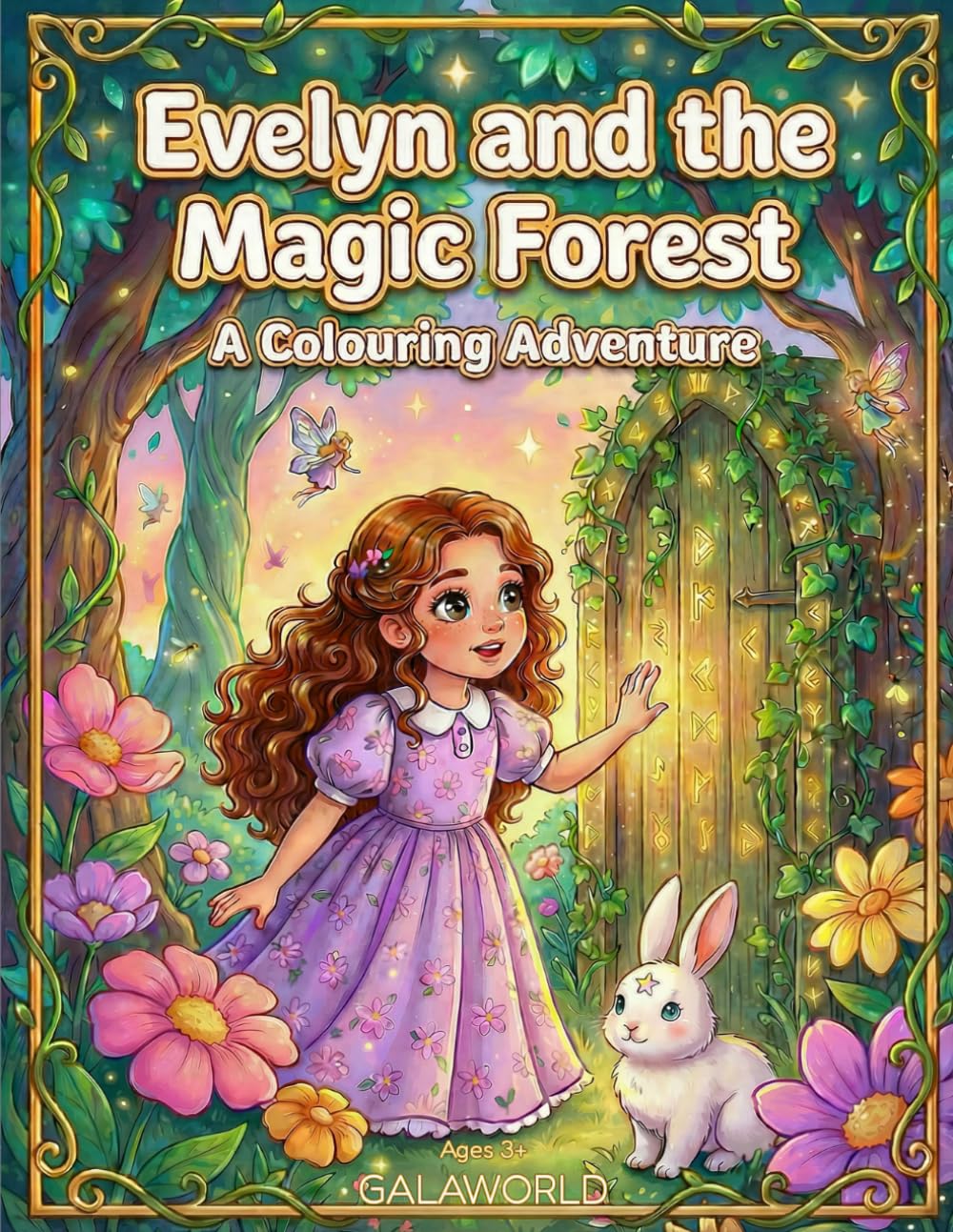 Evelyn and the Magic Forest: A Colouring Adventure