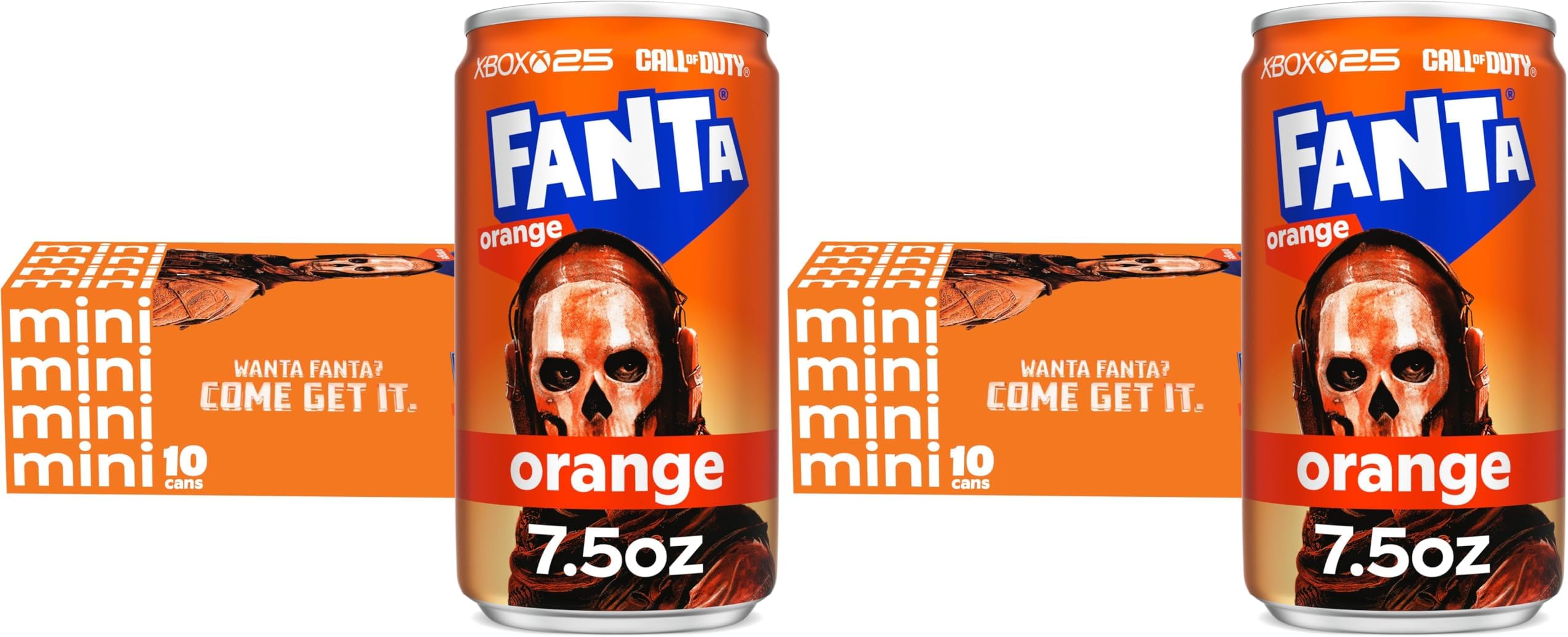 Orange Soda Fruit Flavored Soft Drink, 7.5 fl oz, 20 Pack