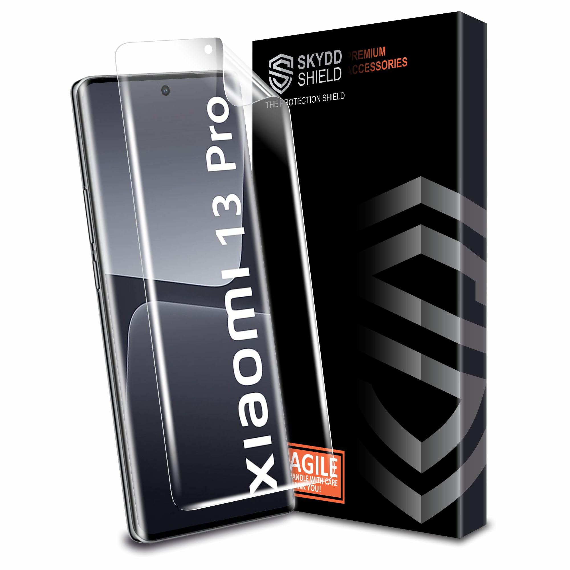 Skyddshield TPU hydrogel Edge to Edge Screen Protector Guard for Xiaomi 13 Pro 5G and Xiaomi 12 Pro 5G (6.73 Inch) with Easy Self Installation Kit | Fingerprint Support | Transparent (B0D1CBTHM1) Amazon Price History, Amazon Price Tracker