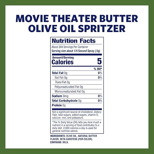 Miniatura 23 de Kernel Season's Spritzer de mantequilla para cine o cine, botellas de 5 onzas, mantequilla, 30 onzas líquidas, 6