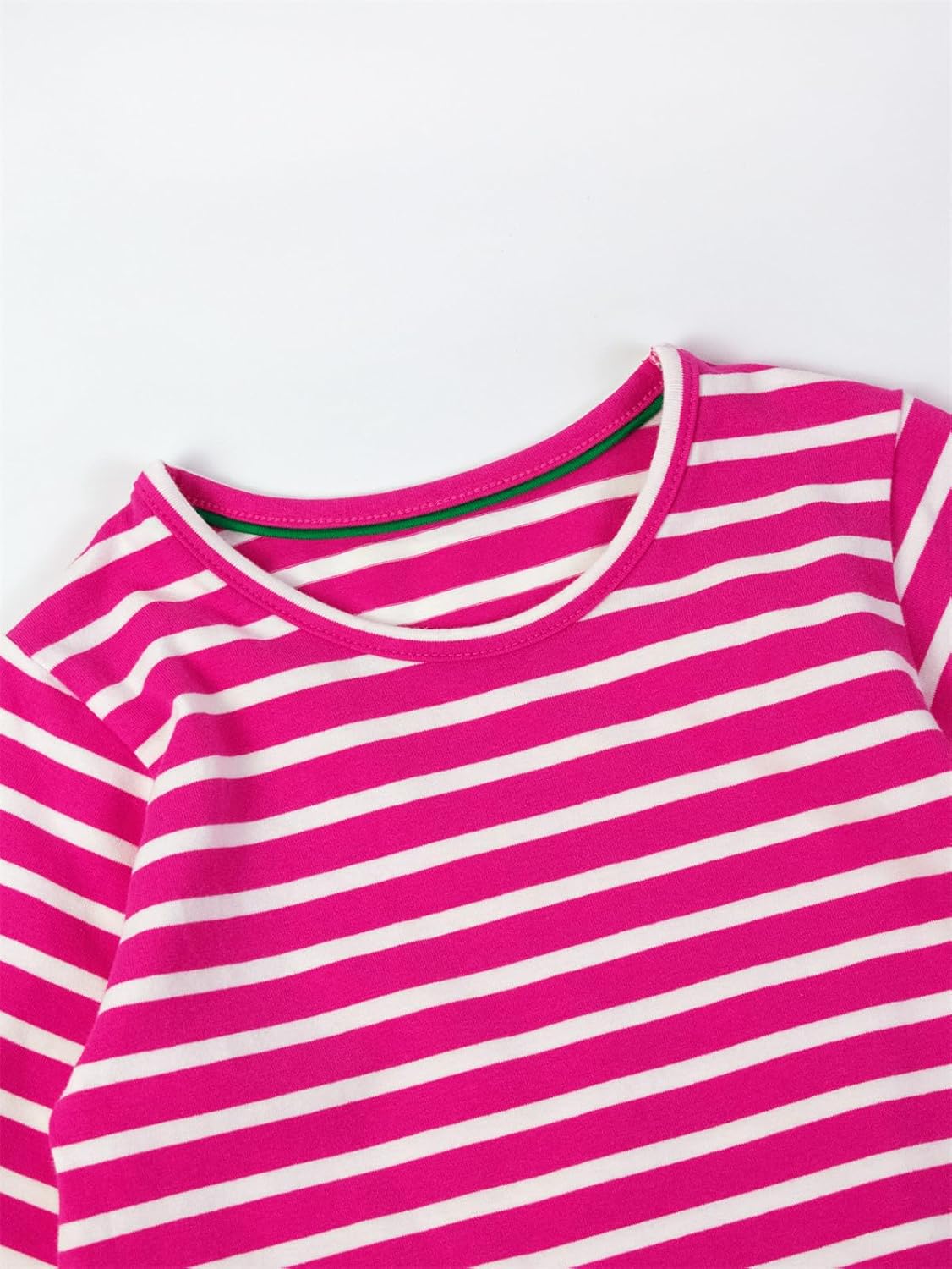 HILEELANG Girl Long Sleeve Dress Cotton Casual Applique Christams Tunic Shirt Clothes - Image 6