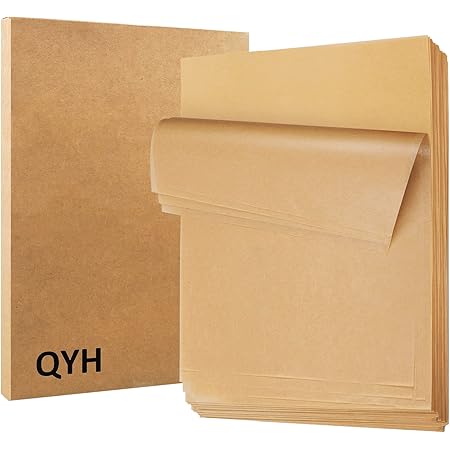 300 Pcs Parchment Paper Sheets for Baking, 8x12 Inches Unbleached Precut Parchment Paper for Baking Cookies, Frying, Air Fryer, Cooking, Grilling Rack, Oven