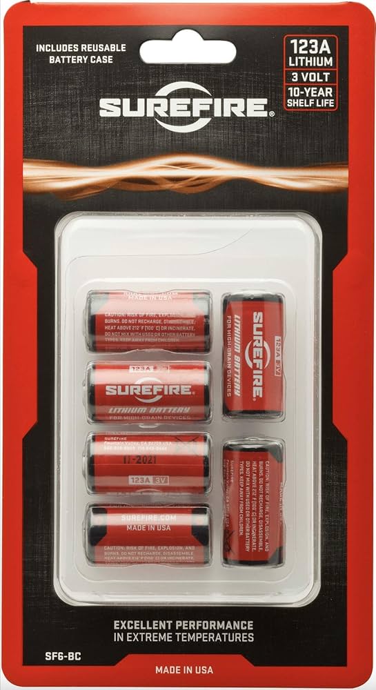 SUREFIRE SF123A 24本セット販売 Amazon | SUREFIRE 2025年