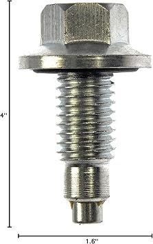 Dorman 090-936CD Oil Drain Plug Magnetic M12-1.75, Head Size 15 mm Compatible with Select Models