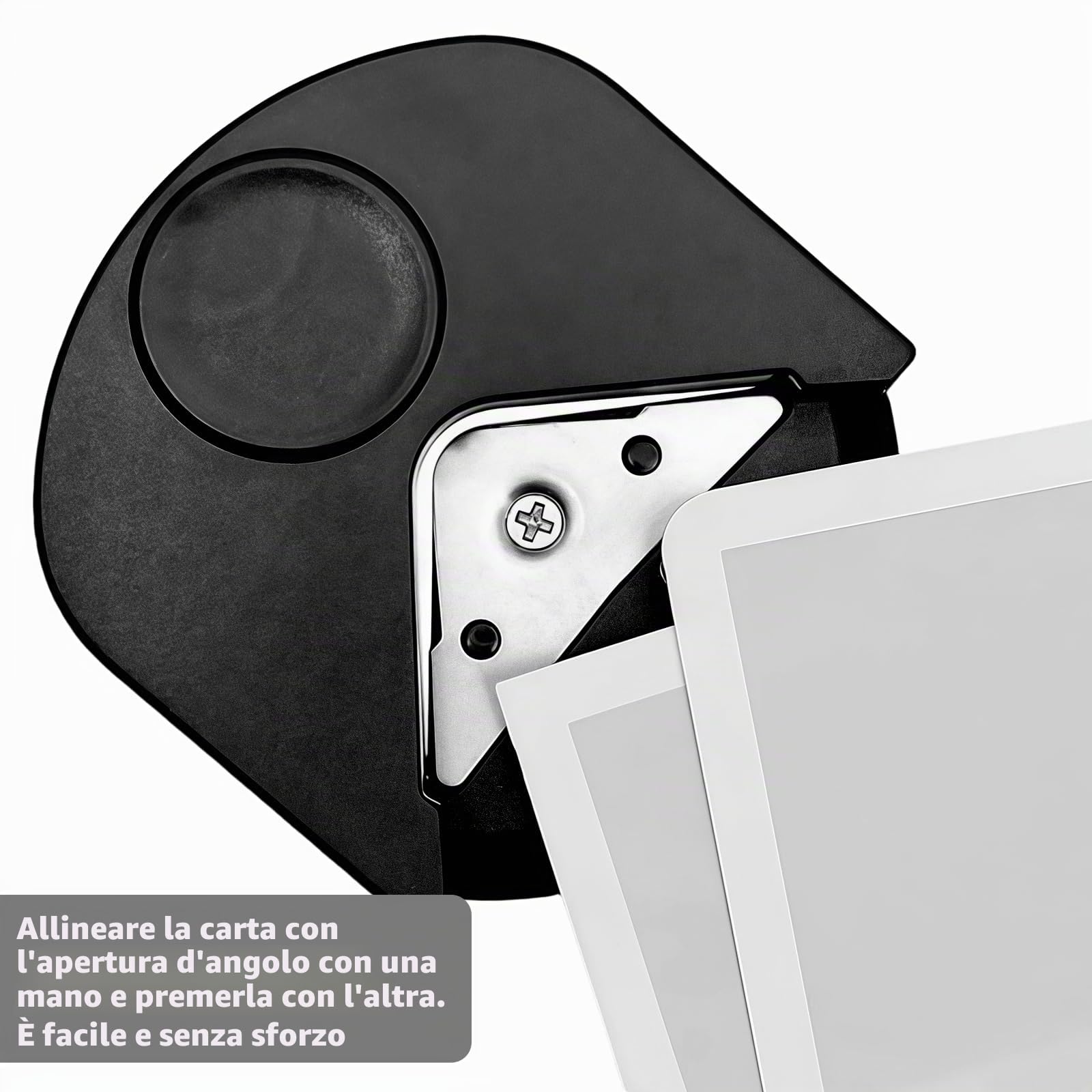 Taglierina per carta a leva da 30 cm: taglierina per carta per foto, macchina da taglio con base in metallo e design antiscivolo, ad alta precisione per carta A4/B5/A5, foto, cartone