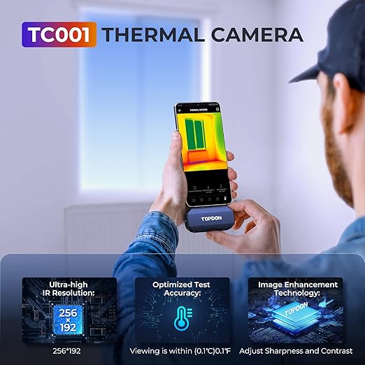 Cámara Termográfica TC001 para Android 512x384 miniatura 2