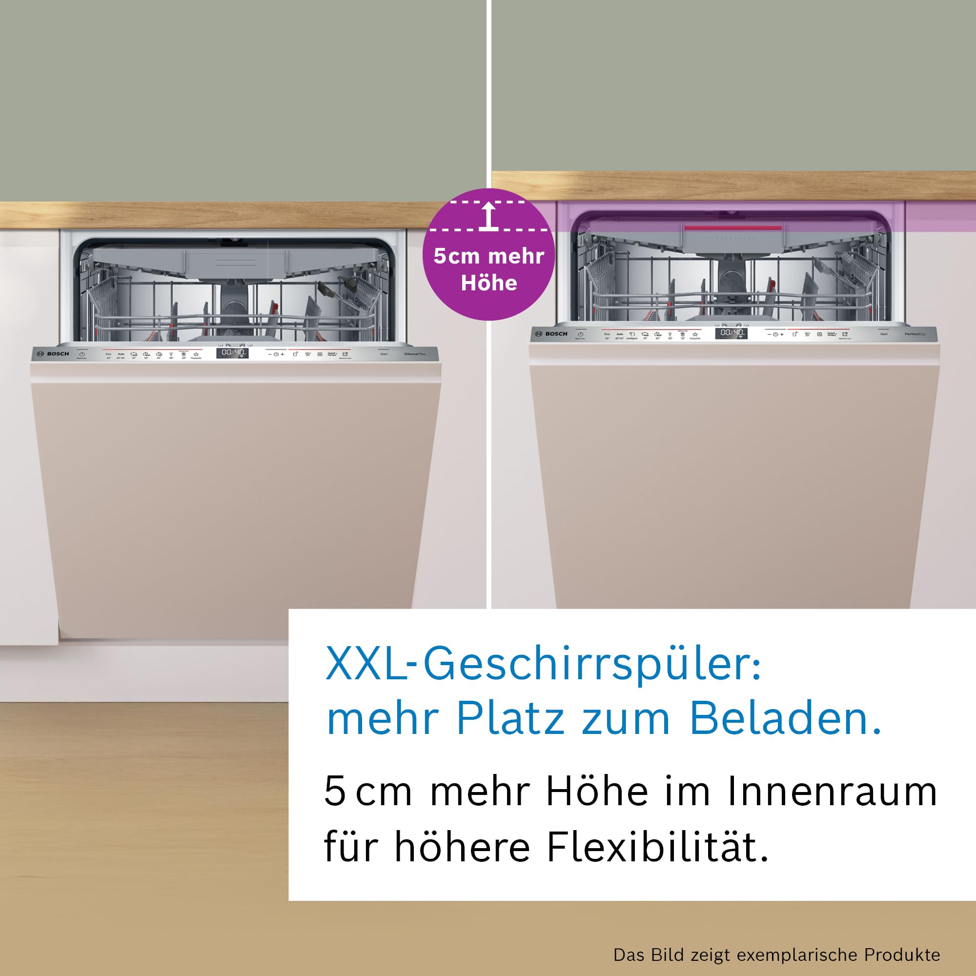 BOSCH SMV6ZCX16E Geschirrspüler Serie 6, vollintegrierte Spülmaschine 60 cm Home Connect