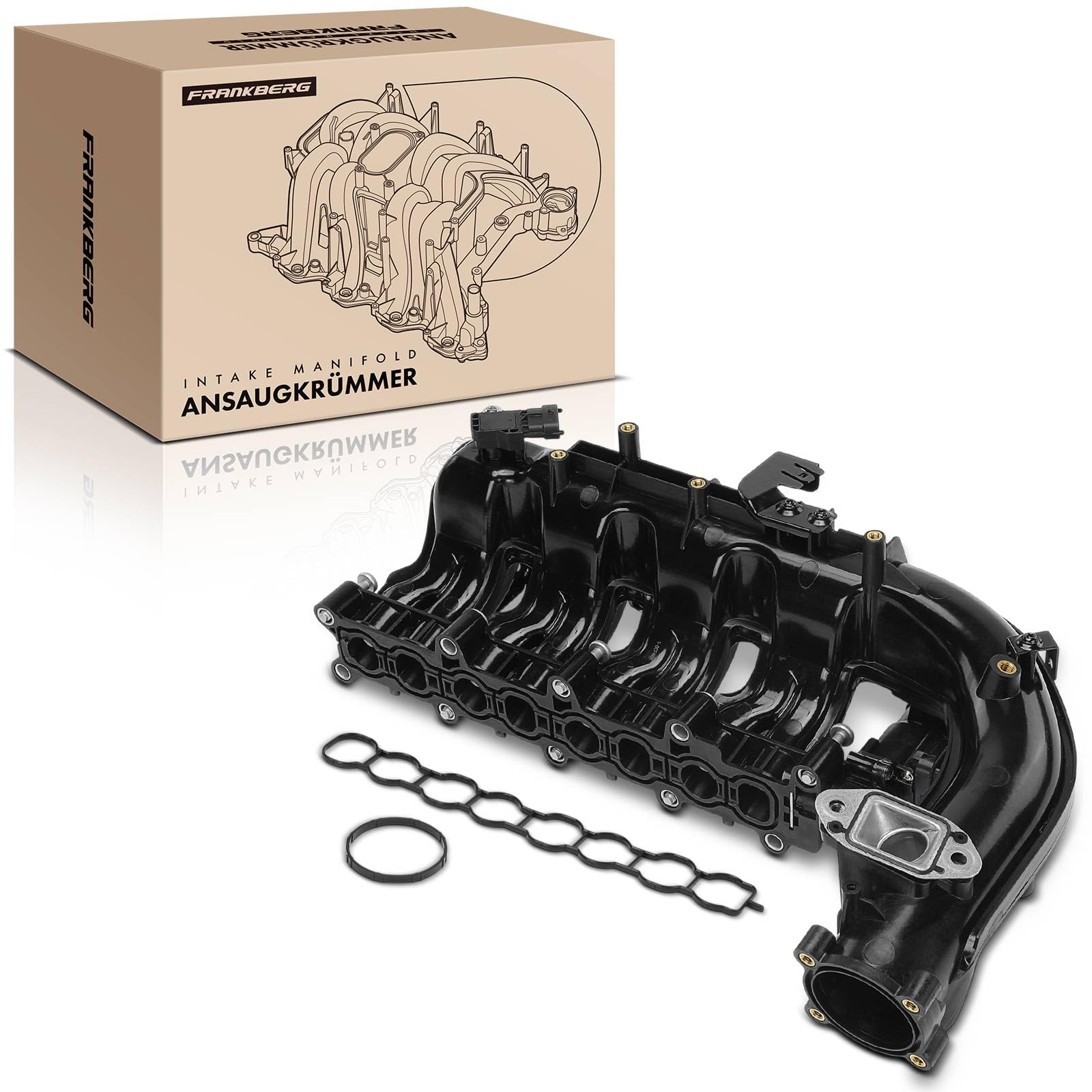 Frankberg Colector de admisión Tubo de admisión Compatible con Cruze J300 Cruze Compacto J305 Cruze Station Wagon J308 Astra J P10 Astra J CaR.A.Van P10 Replace# 55584234,055578962