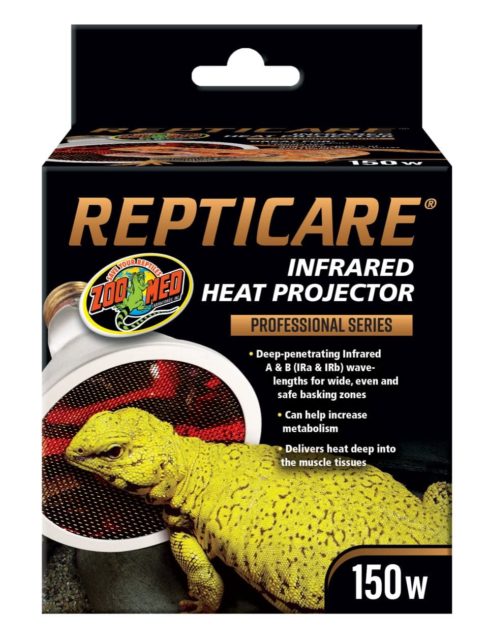 ReptiCare Infrared Heat Projector 150 Watts