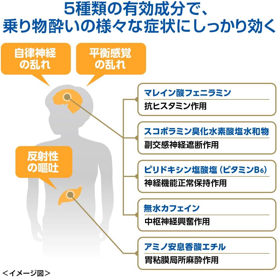 Amazon 指定第2類医薬品 アネロン キャップ 4カプセル アネロン 乗り物酔い止め