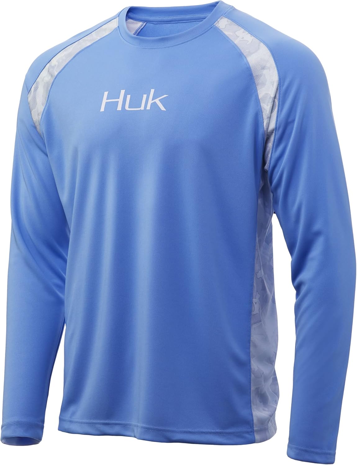 HUK  長袖シャツ Amazon.co.jp: HUK メンズ ストライク 無地 長袖シャツ S ブルー