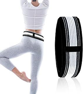 Lower Back Pain Belt, 32-47 Inch Support Belt for Lower Back Pain Relieve Pelvic Lumbar and Leg Pain Lower Back Decompression Belt for Men Women (Black, M)
