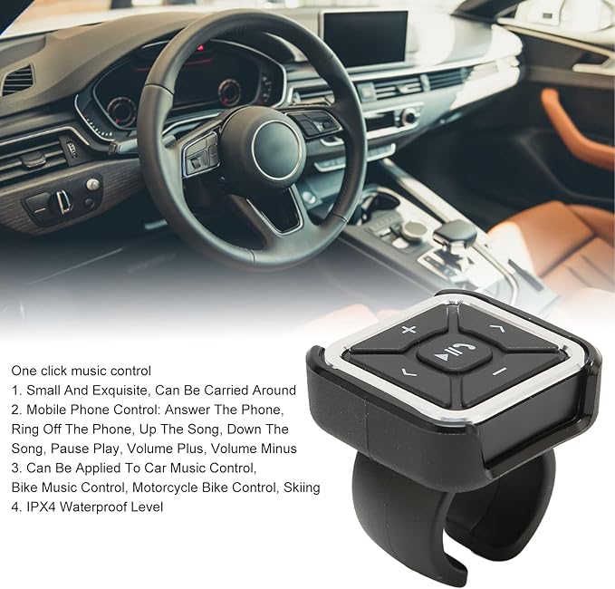 Receptor Audio Adaptador Bluetooth para Moto Coche Control Remoto miniatura 3