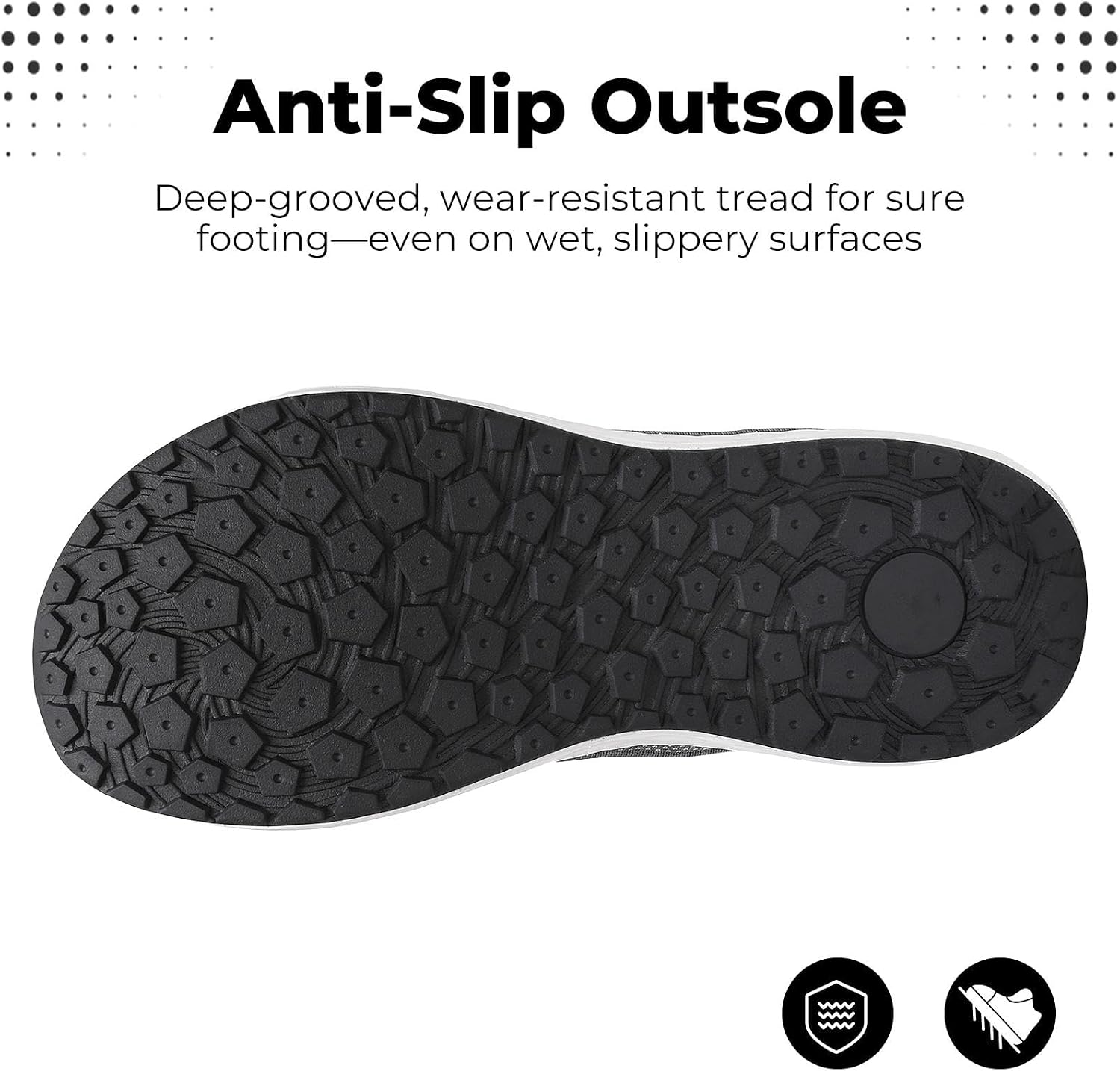 Mens Wide Toe Box Walking Shoes Running Athletic Sneakers-Breathable Lightweight Non-Slip