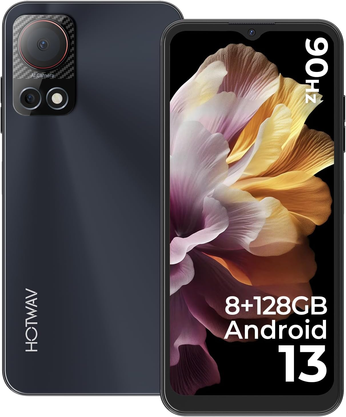 Smartphone Incassable HOTWAV Cyber 16 Pro - 24 Go RAM, 512 Go Stockage, 6280 MAh, écran 6.6" 120 Hz, Android 15