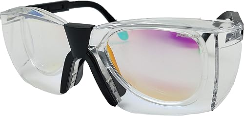 Cole Hersee Gafas de seguridad láser gafas para 1064nm y 532nm tatuaje láser quitar OD5+D