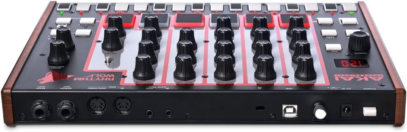 Akai Professional Rhythm Wolf | True Analog Drum Machine and Bass Synthesizer