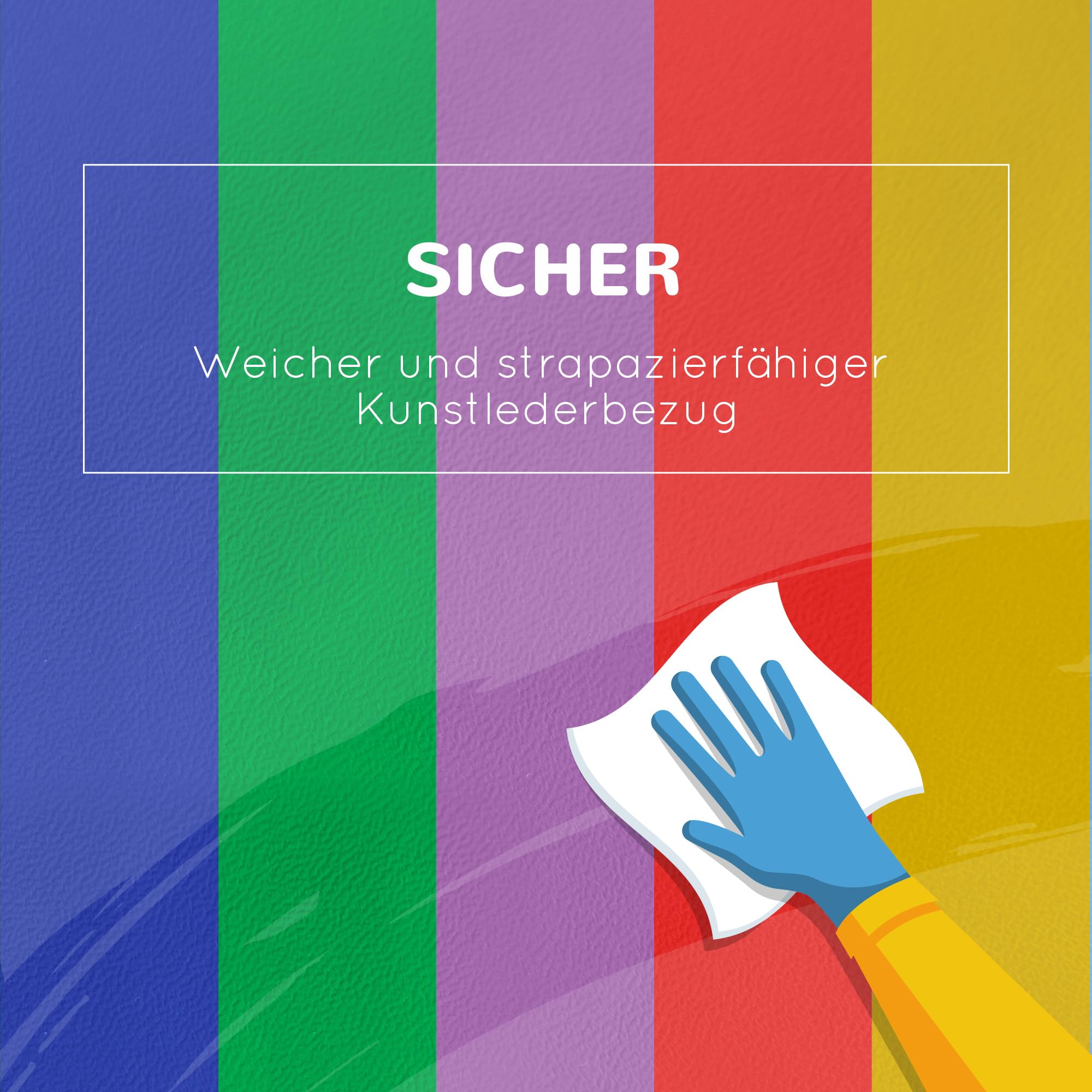 HOMCOM 7 TLG. Schaumstoff Bausteine Kinder Softbausteine Weiche Grossbausteine Schaumstoffblöcke für 1-3 Jahre alt Kinder Bausteinset Mehrfarbig